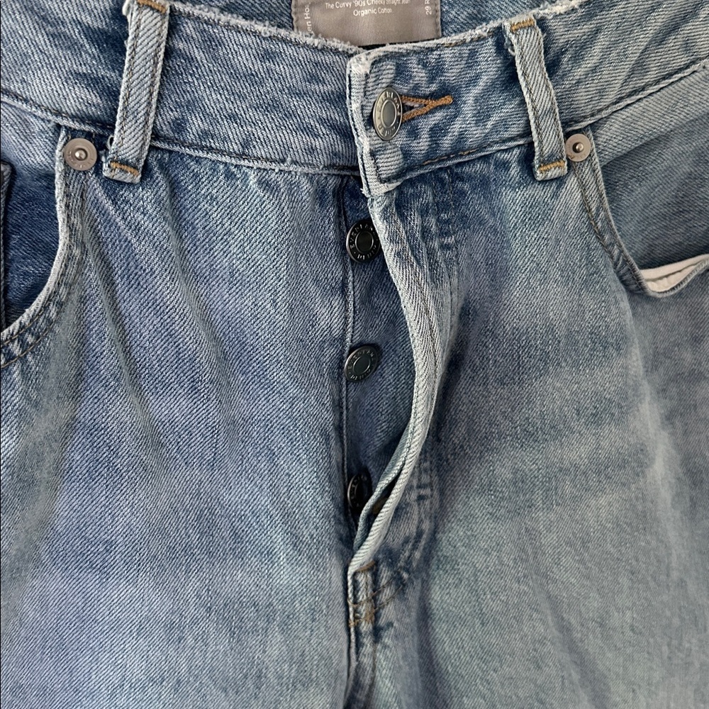 EVERLANE CURVY 90’S CHEEKY straight jeans
100% organic Cotton - Picture 5 of 6